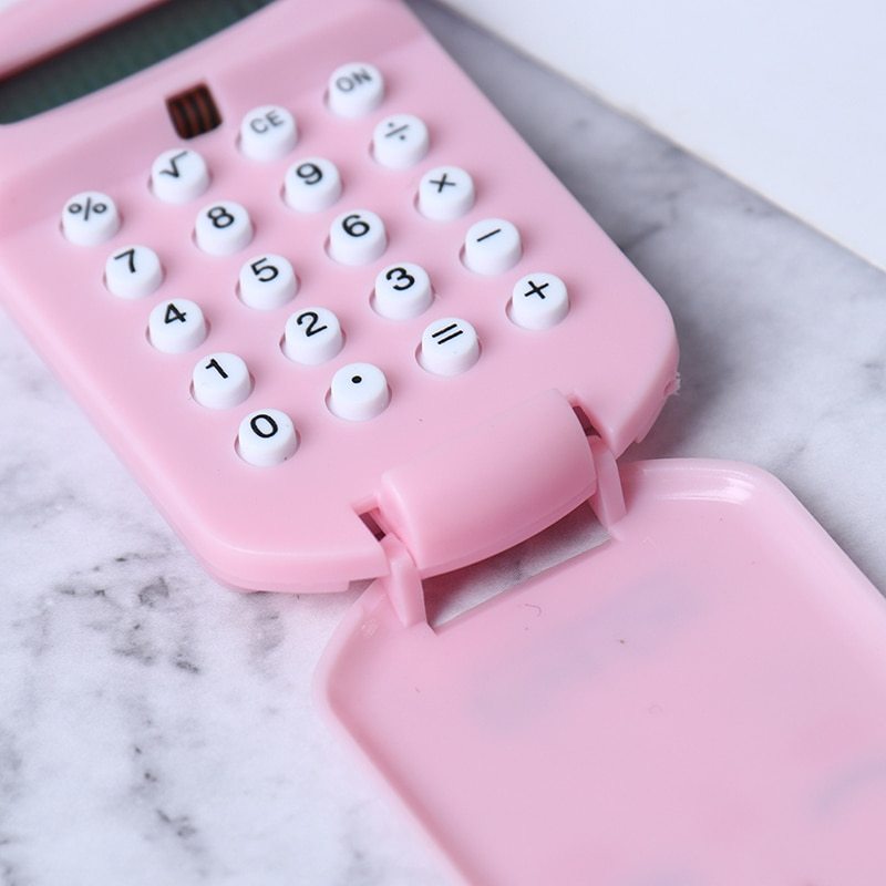 Cookie-Shaped Cute Mini Calculator