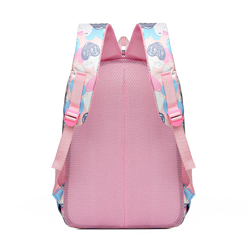 Children's Portable Burden Alleviation Large Capacity Backpack