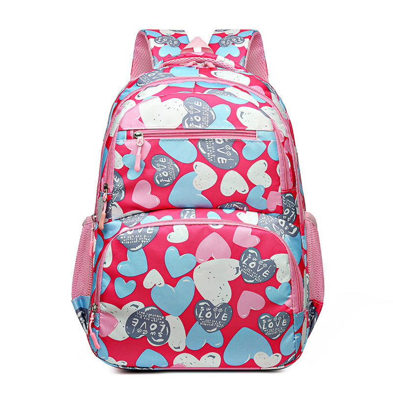 Children's Portable Burden Alleviation Large Capacity Backpack