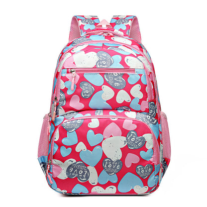 Children's Portable Burden Alleviation Large Capacity Backpack