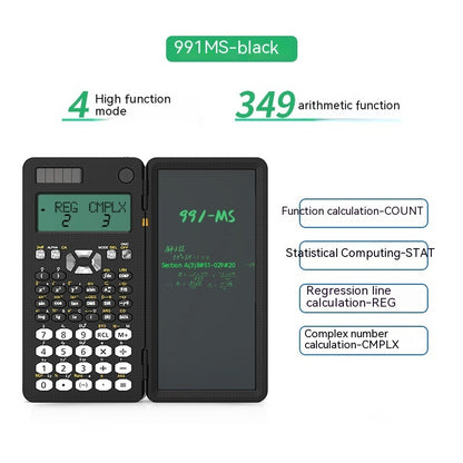 2 In 1 Foldable Scientific Calculators Handwriting Desk Scientific Calculators