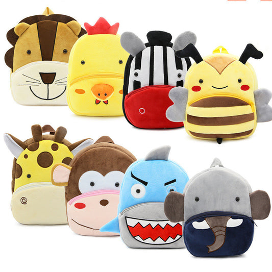 kindergarten small school animal backpack