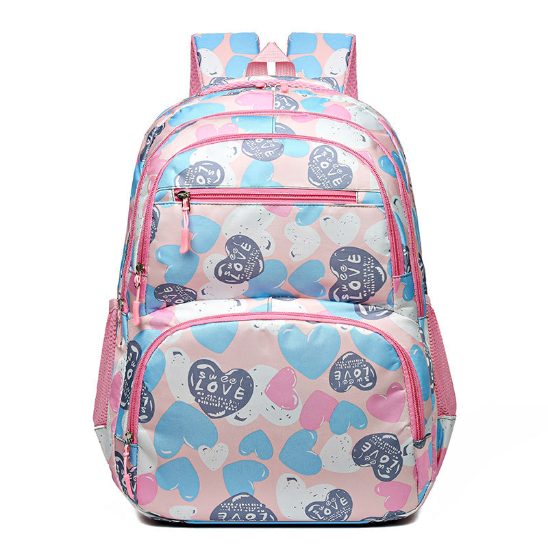 Children's Portable Burden Alleviation Large Capacity Backpack