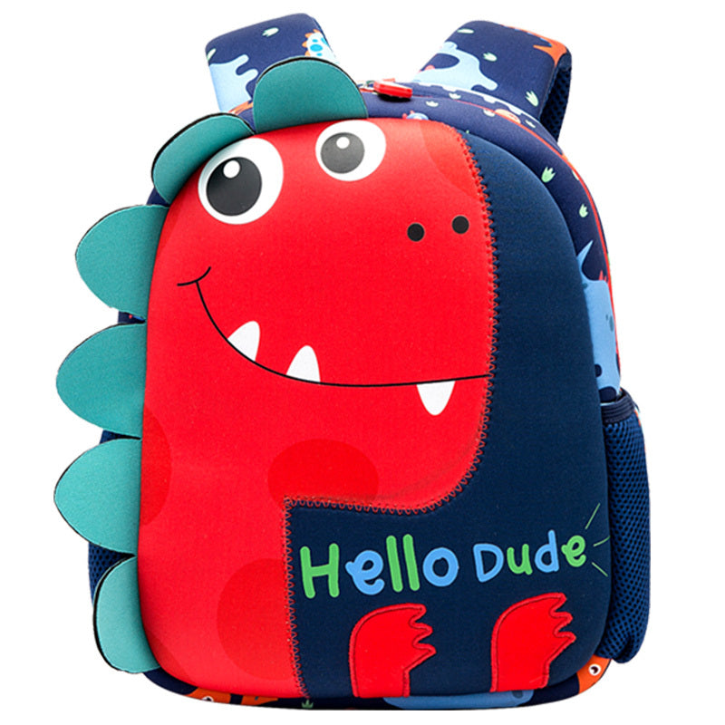 Cartoon Cute Dinosaur School Bag