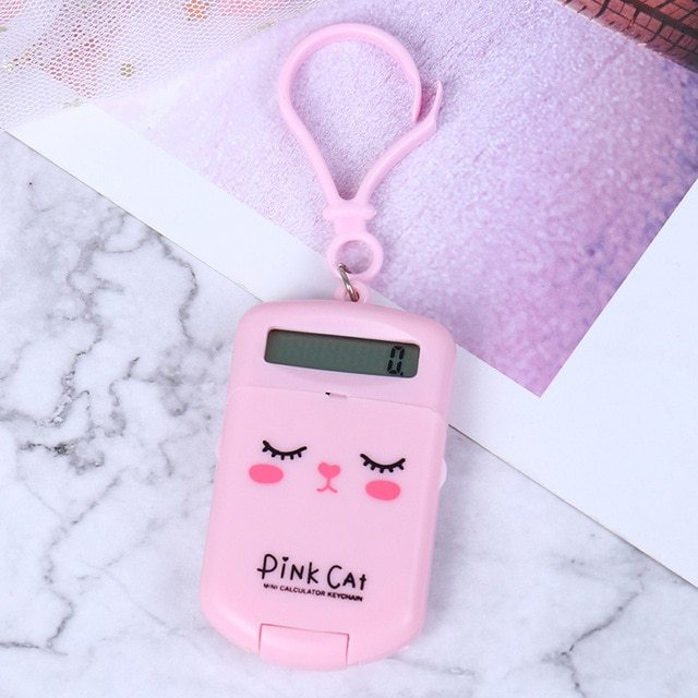 Cookie-Shaped Cute Mini Calculator